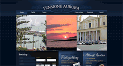 Desktop Screenshot of pensionealbergoaurora.it