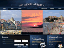 Tablet Screenshot of pensionealbergoaurora.it